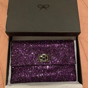 ANYA HINDMARCH - Glitter Clutch